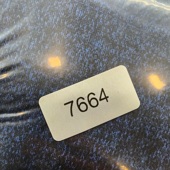 Mens Blue Van Heusen Flex Pullover Sweatshirt 1/4 Zip Mock Neck Long Sleeve L - Picture 8 of 8